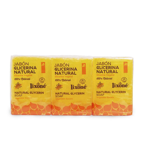 Lixone Glicerina Natural Savon Pour Peau Sensible Hydratation Optimale