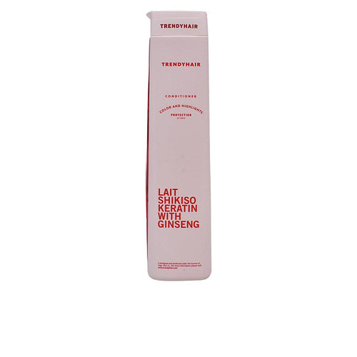Trendy Hair Shikiso Keratin & Ginseng Acondicionador Protección Color Intenso