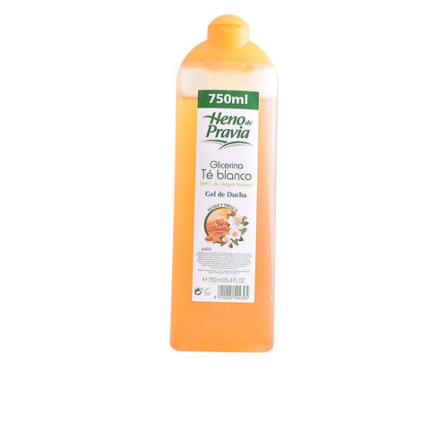 Heno De Pravia Glicerine Té Blanco Gel Douche Hydratation Antioxydante Intense