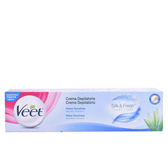 Veet Crema Depilatoria Para Piel Sensible Piel Suave Toda La Semana