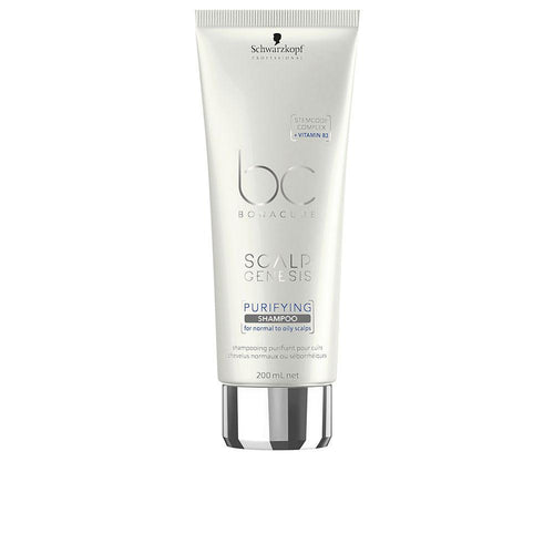 Schwarzkopf Bc Scalp Genesis Champú Purificante Para Cabello Graso Controla El Exceso De Sebo