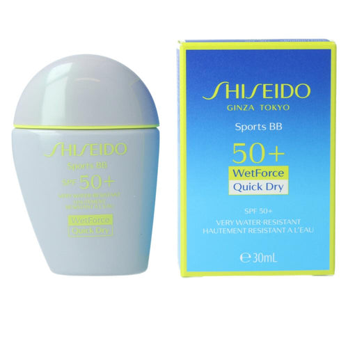Shiseido Sun Care Sports Crema BB Solar Teñida Protección Activa Para Deportes
