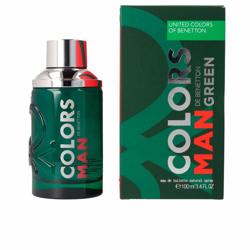 Benetton Colors Green Profumo Eau De Toilette Per Uomo Freschezza Naturale
