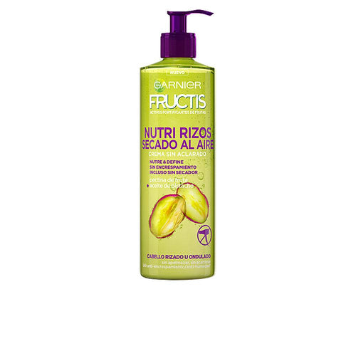 Garnier Fructis Crema Sin Aclarado Para Cabello Rizado Define Y Nutre Los Rizos
