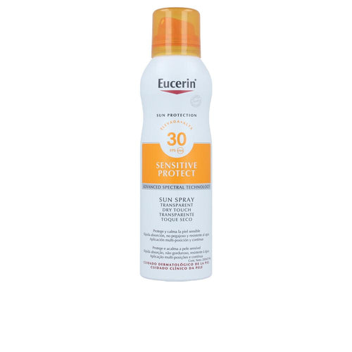 Eucerin Sensitive Protect Spray Protector Solar Transparente Dry Touch Protección Avanzada