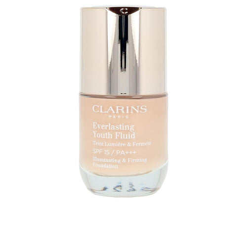 Clarins Everlasting Base De Maquillaje Fluida Cutis Radiante Y Uniforme