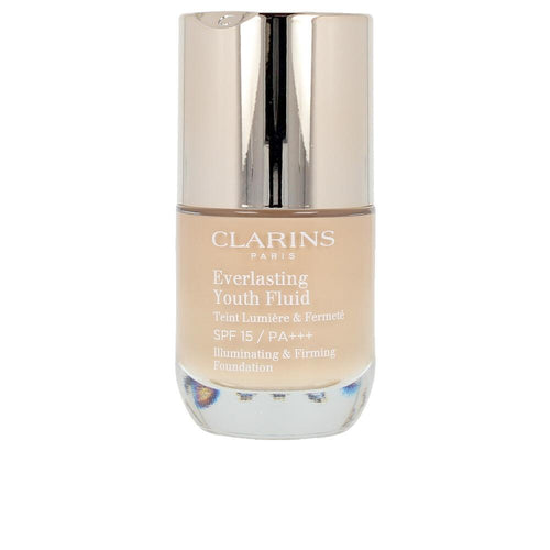 Clarins Everlasting Base De Maquillaje Fluida Cutis Radiante Y Uniforme