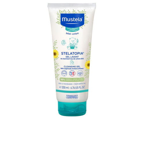 Mustela Stelatopia Gel Douche 98% Ingrédients Naturels