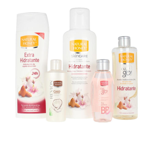 Natural Honey Necesser Idratante Cosmetico Set Regalo Idratazione Vellutata