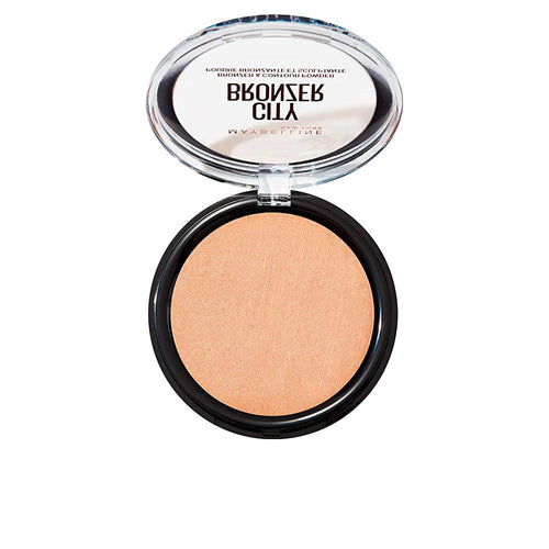 Maybelline City Bronzer Polvo Bronzer Y Contour Brillo Natural Y Radiante