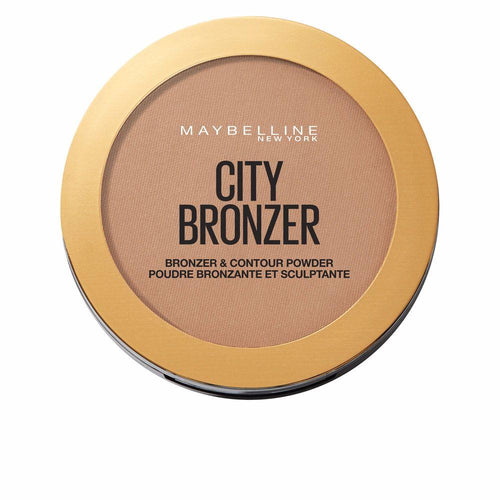 Maybelline City Bronzer Polvo Bronzer Y Contour Brillo Natural Y Radiante