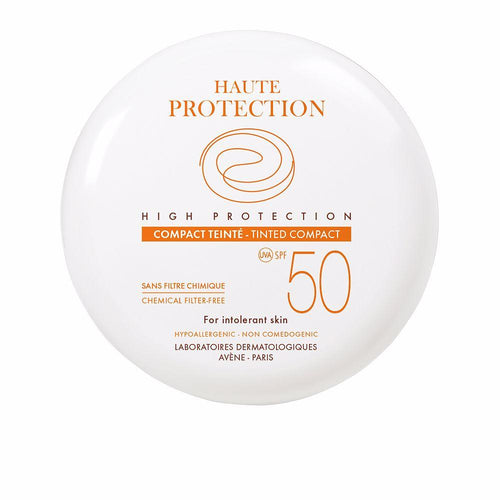 Avène Solaire Haute Protection Base Compacta SPF 50 Realza Tono Uniforme