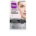 Taky Fasce Di Cera Depilatoria Viso Carbone Attivo