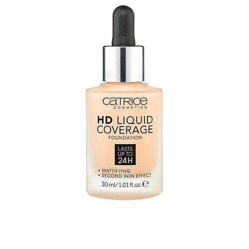Catrice Hd Liquid Coverage Foundation Base De Maquillaje Cobertura Perfecta Todo El Día