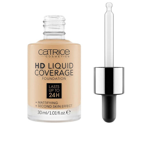 Catrice Hd Liquid Coverage Foundation Fondotinta Copertura Perfetta 24 Ore