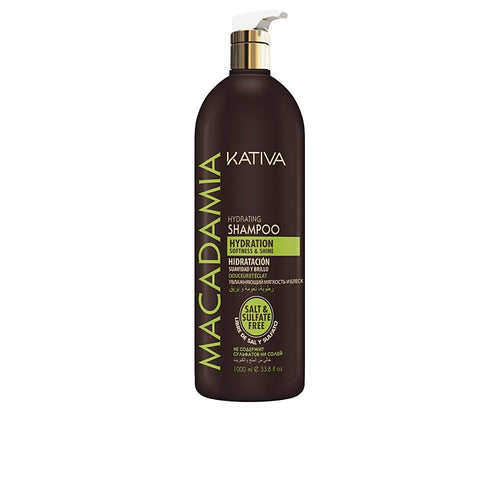 Kativa Macadamia Kativa Feuchtigkeitsspendendes Shampoo Seidiges Und Glänzendes Haar