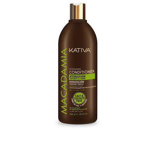 Kativa Macadamia Kativa Haarbalsam Feuchtigkeitsspendend Seidig Und Glänzend