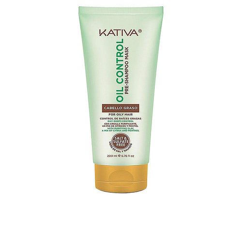 Kativa Oil Control Kativa Mascarilla Pre Shampoo Detox Cabello Graso