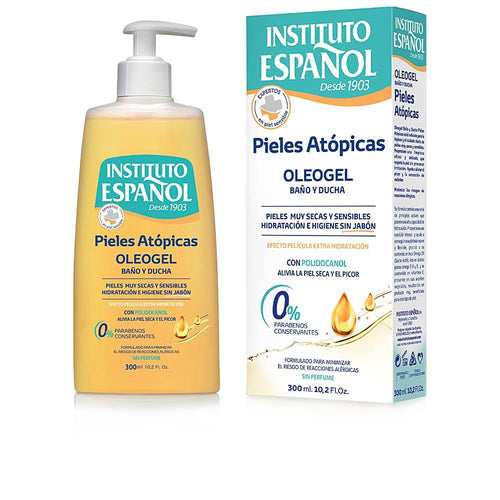 Instituto Español Piel Atópica Oleogel Bain Et Douche Douceur Et Soin Pour Peau Sensible