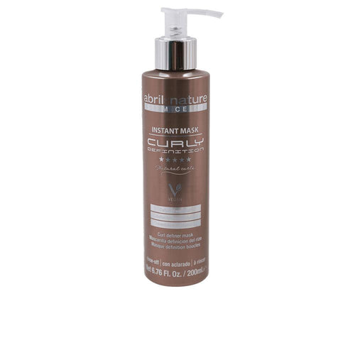 Abril Et Nature Gold Lifting Mascarilla Instantánea Para Cabello Rizado Control Del Frizz