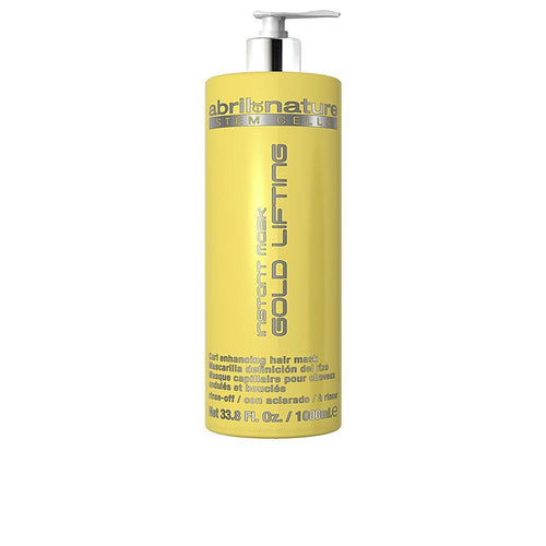 Abril Et Nature Gold Lifting Mascarilla Instantánea Para Cabello Rizado Control Del Frizz