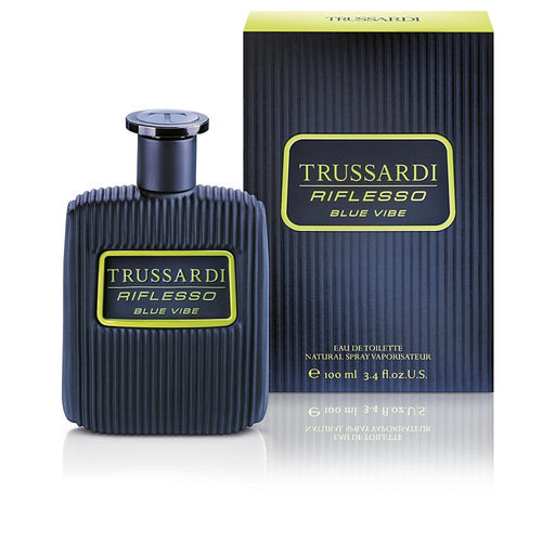 Trussardi Riflesso Blue Vibe Perfume Eau De Toilette Esencia Contemporánea De Milán