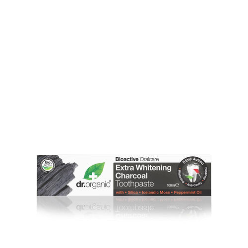 Dr Organic Carbón Dr Organic Dentifrice Sourire Blanc Pur