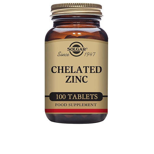 Solgar Refuerzo Inmunitario Solgar Chelated Zinc Dietary Supplement Skin Hair Nails
