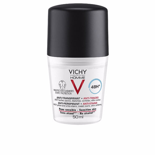 Vichy Homme Anti-Transpirant Anti-Traces 48h Deo Roll-On