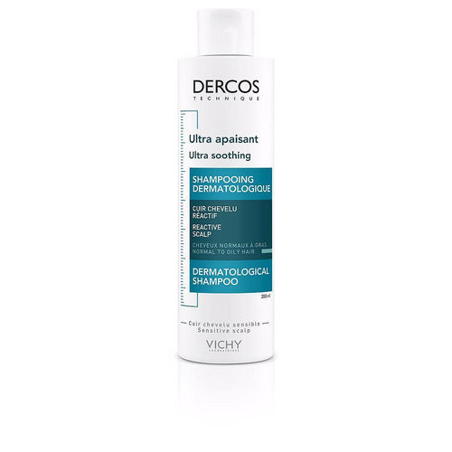 Vichy Dercos Ultra Calming Shampooing Pour Cheveux Gras Soulagement En 48 Heures