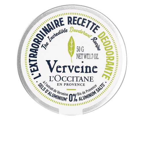 L'Occitane En Provence Verbena Deodorant Fresh Citrus Vitality