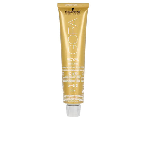 Schwarzkopf Igora Royal Crema Colorante Permanente Cabello Maduro Anti Age Cobertura Total Canas