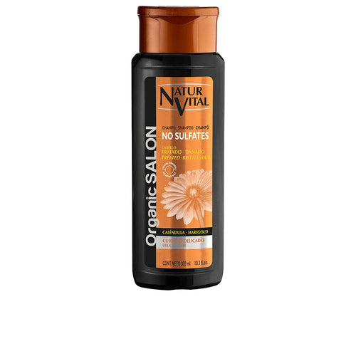 Natur Vital Organic Salon Senza Solfati Shampoo Delicato Brillantezza E Nutrimento Naturale