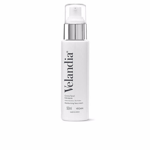 Velandia Facial Crema Viso Acido Ialuronico Algas Per Pelle Luminosa