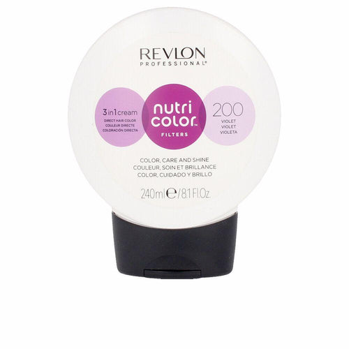 Revlon Nutri Color Crema Tintora Para Cabello Coloración Profesional Radiante
