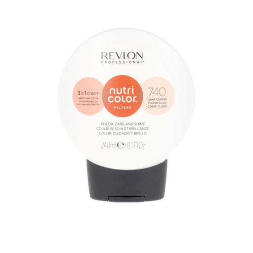 Revlon Nutri Color Crema Tintora Para Cabello Coloración Profesional Radiante