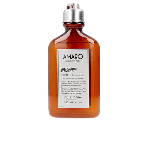 Farmavita Amaro Shampoo Énergisant Pour Homme Fraîcheur Botanique Et Volume