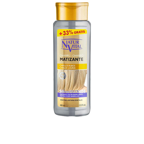 Natur Vital Silver Blonde Shampoo Mattizzante Capelli Setosi E Radianti
