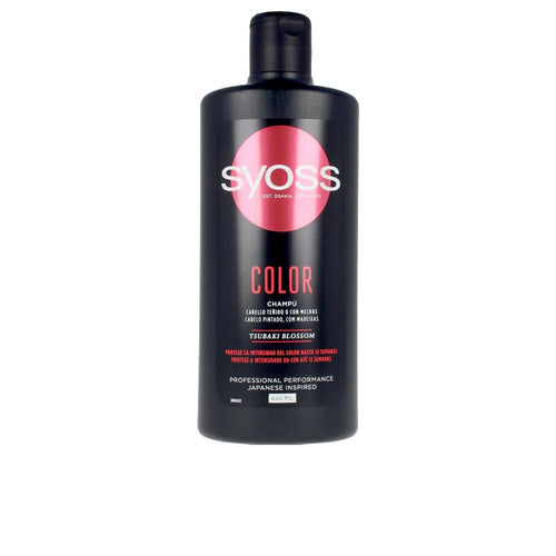 Syoss Color Tech Shampooing Pour Cheveux Teints Technologie De Scellement De Couleur