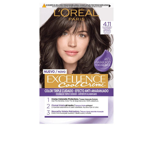 L'Oréal Paris Excellence Cool Coloración De Cabello Tecnología Violeta Innovadora