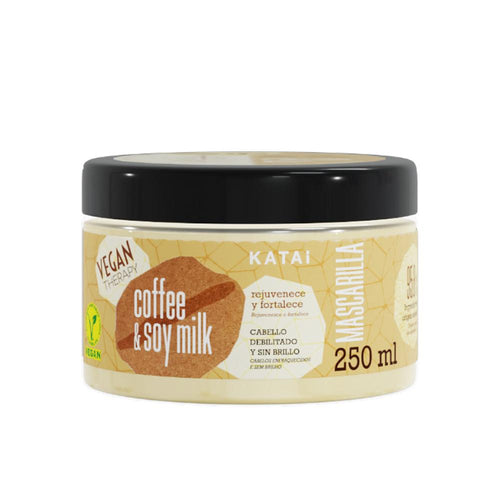 Katai Katai Vegan Therapy Maschera Per Capelli Caffè E Latte Di Soia Capelli Rivitalizzati In Profondità