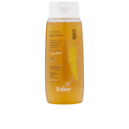 Lixone Azufre Shampoo Vegano Antigrassa Anticaspa Capelli Setosi E Vitali