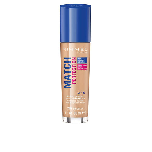 Rimmel London Match Perfection Foundation All Day Radiant Skin