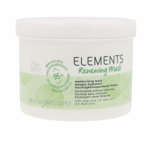 Wella Professionals Elements Masque Capillaire Rénovateur Hydratant Cheveux Soyeux