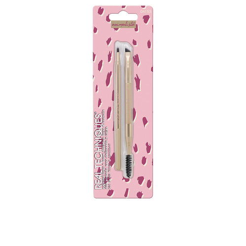 Real Techniques Animalista Brow Brush Set Exclusive Animal Print