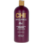 Farouk Chi Deep Brilliance Olive & Monoi Optimum Moisture Shampoo Capelli Nutriti E Sani