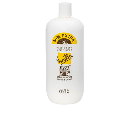 Alyssa Ashley Vanilla Hand And Body Moisturiser Silky And Radiant Skin