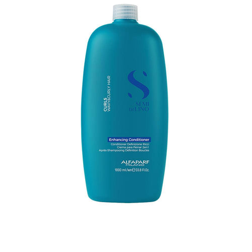 Alfaparf Milano Semi Di Lino Bálsamo Acondicionador Para Cabello Rizado Y Ondulado Hidratación Ligera Y Desenredo