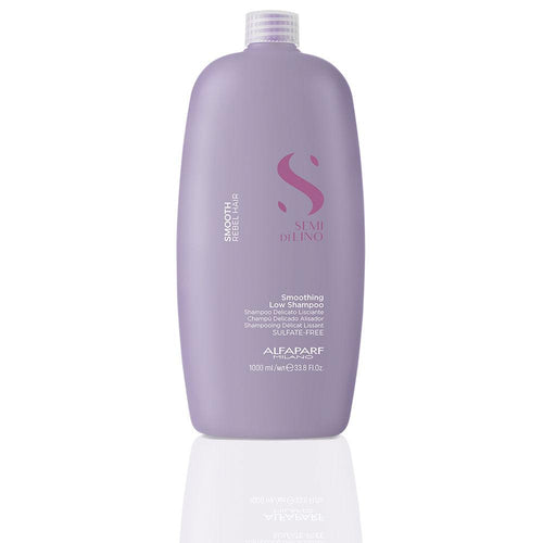 Alfaparf Milano Semi Di Lino Smooth Shampooing Pour Cheveux Purifiés Sans Frisottis