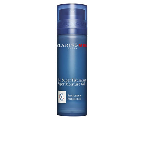 Clarins Men Gel Facial Ultra Hidratante Hidratación Superior Post Afeitado